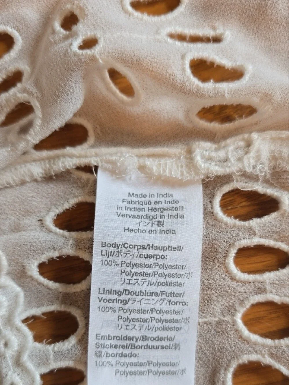 J. Crew Sheer White Eyelet Romantic Embroidered Long-Sleeve Blouse | XS